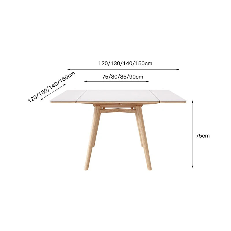 Extendable Nordic Dining Table