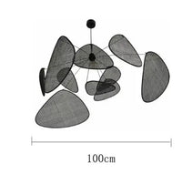 Woven Bamboo E27 Chandelier