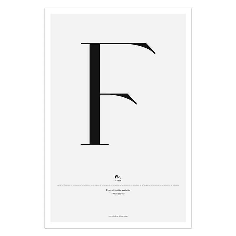 Minimal Love Quote Prints