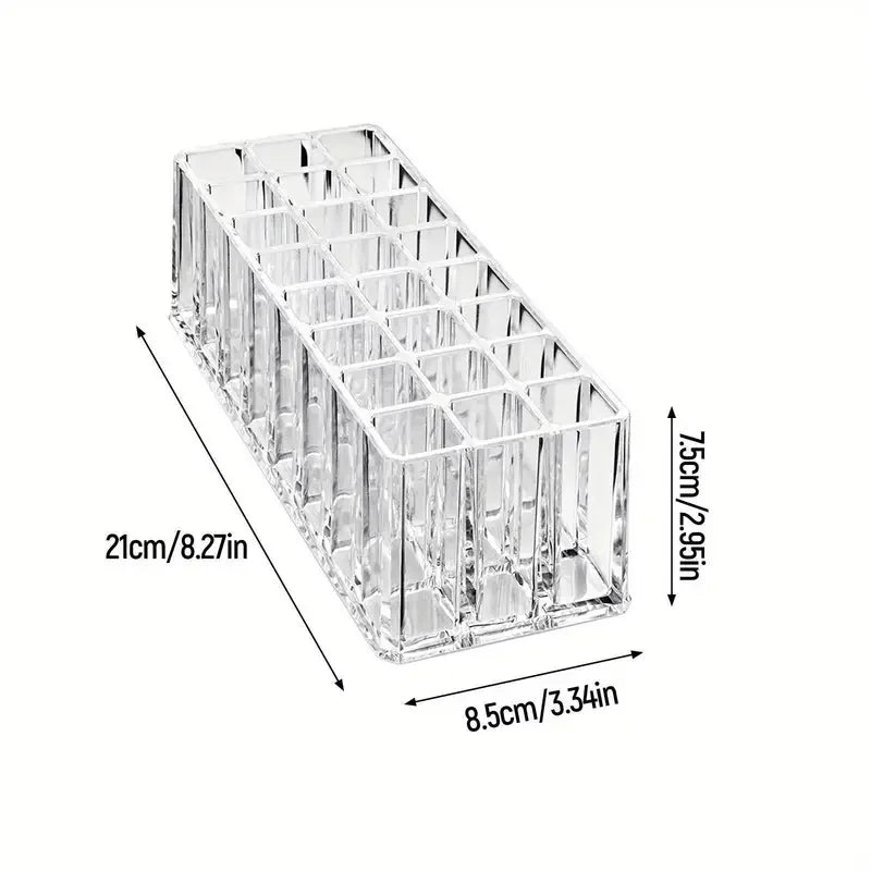 Acrylic Makeup Brush Organizer