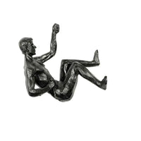 Rock Climber Wall Sculpture