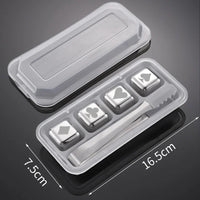 Reusable Stainless Whiskey Cubes