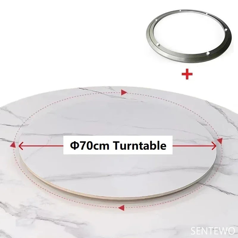 Marble Gold Dining Set