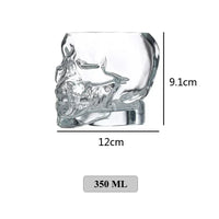 Skull Shaped Whiskey Glass