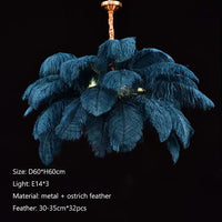 Feather Art Pendant Chandelier