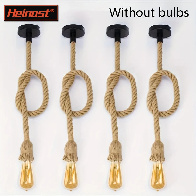 Hemp Rope Pendant Light