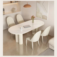 Oval Sintered Dining Set