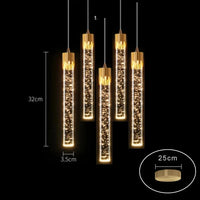 Crystal Multi-Light Pendant Lamp