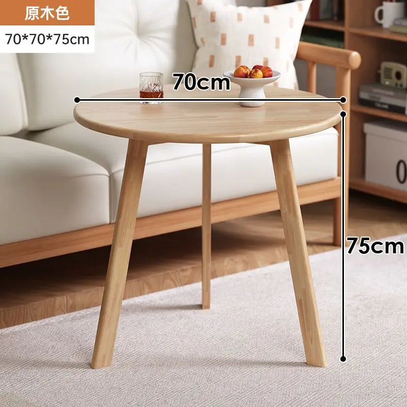 Solid Wood Round Table