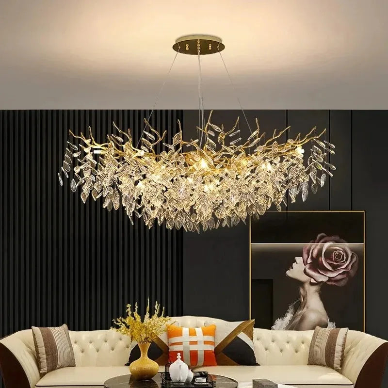 Crystal Island LED Chandelier