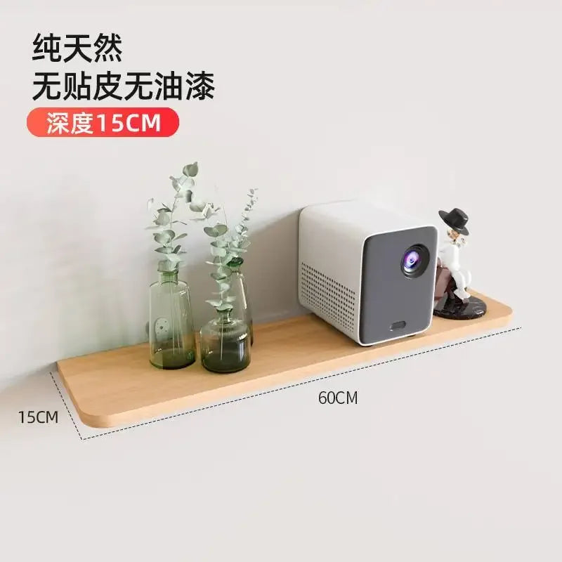 Solid Wood Partition Shelf