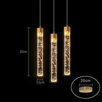 Crystal Multi-Light Pendant Lamp