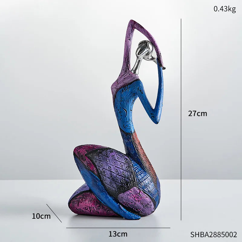 Nordic Abstract Figure Sculpture