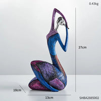Nordic Abstract Figure Sculpture