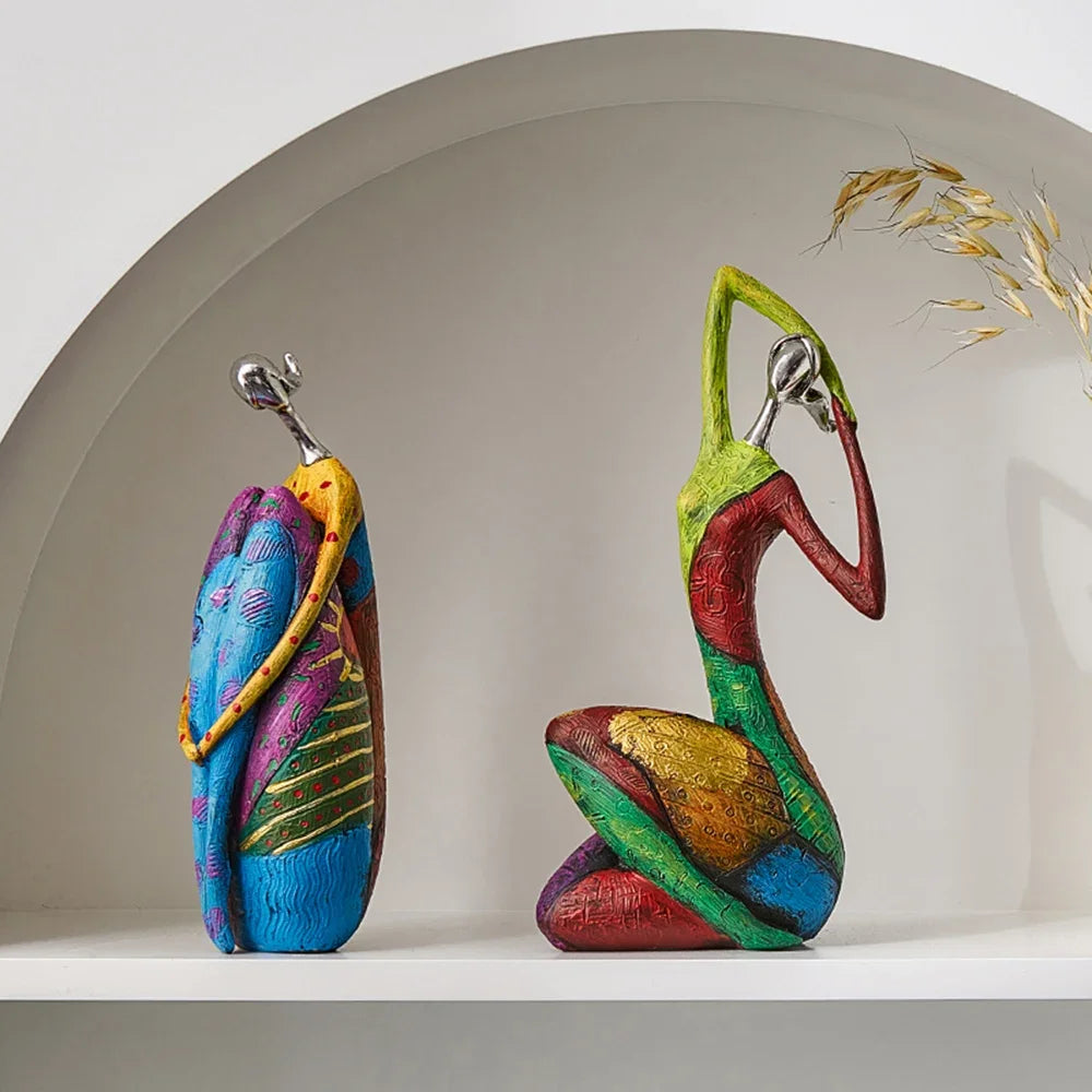 Nordic Abstract Figure Sculpture