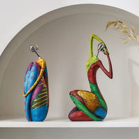 Nordic Abstract Figure Sculpture