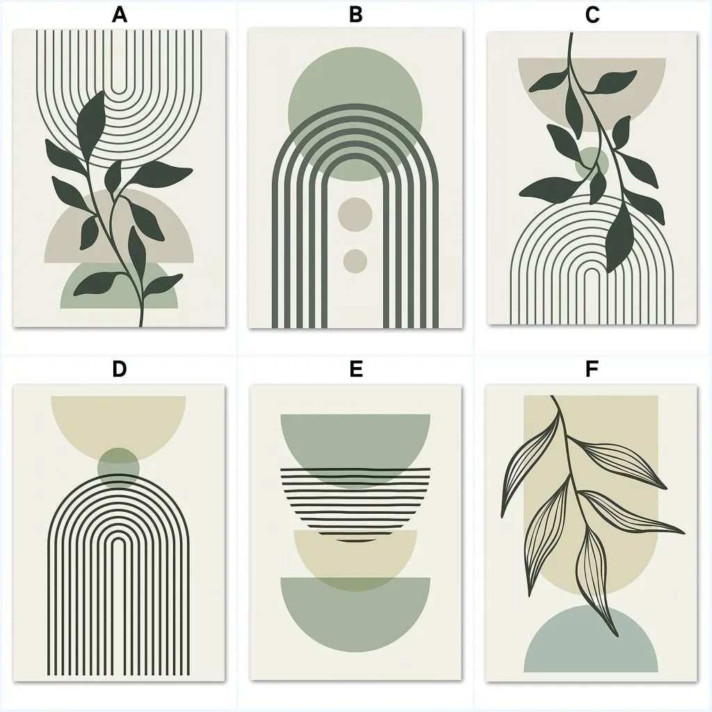 Sage Botanical Canvas Prints