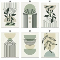 Sage Botanical Canvas Prints