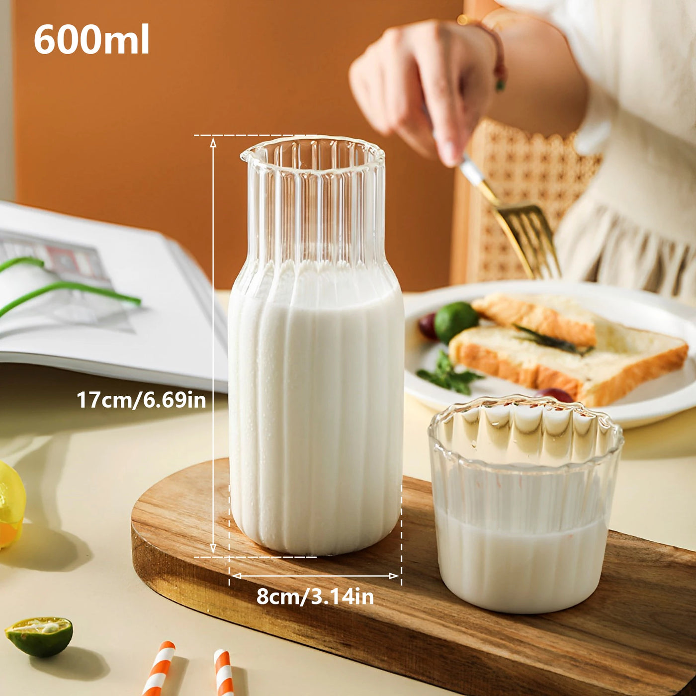 Heat Resistant Bedside Carafe