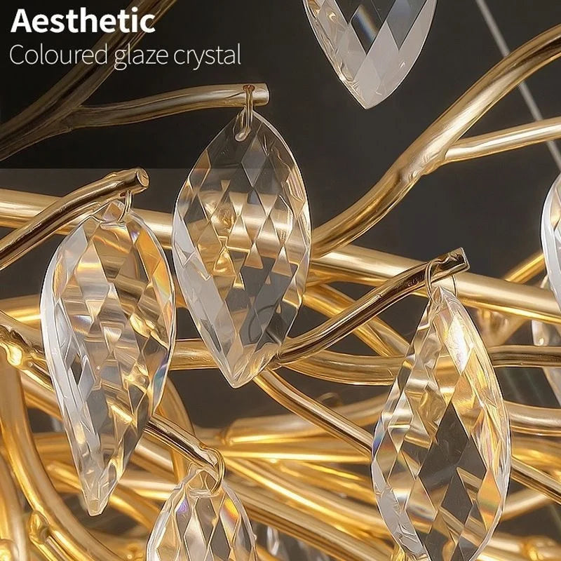 Crystal Island LED Chandelier