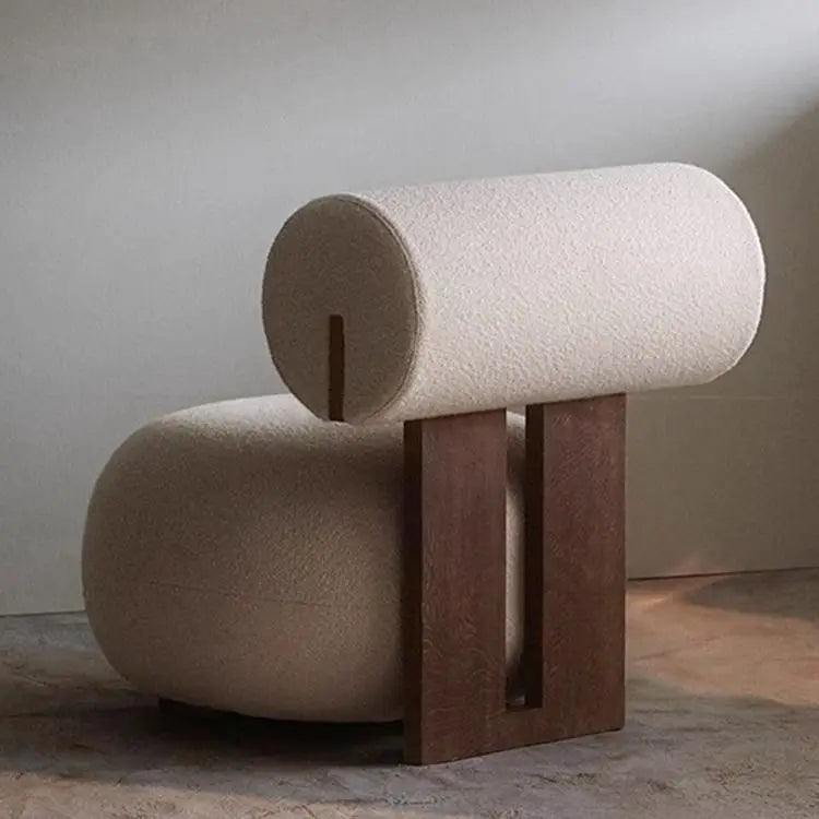 Nordic Solid Wood Armchair