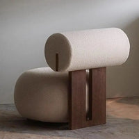 Nordic Solid Wood Armchair