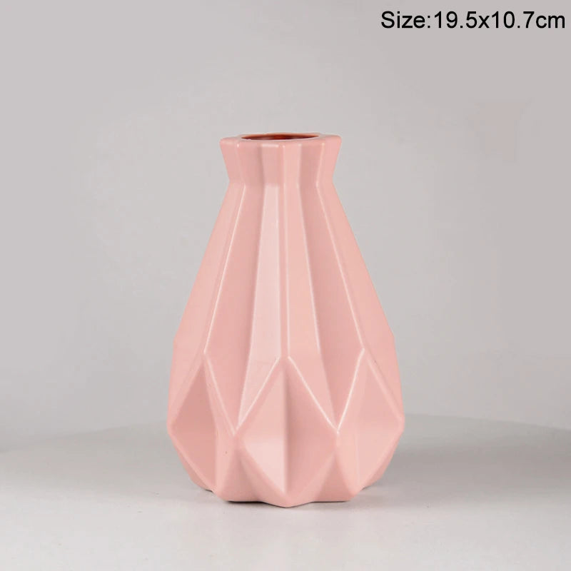 Modern Plastic Flower Vase