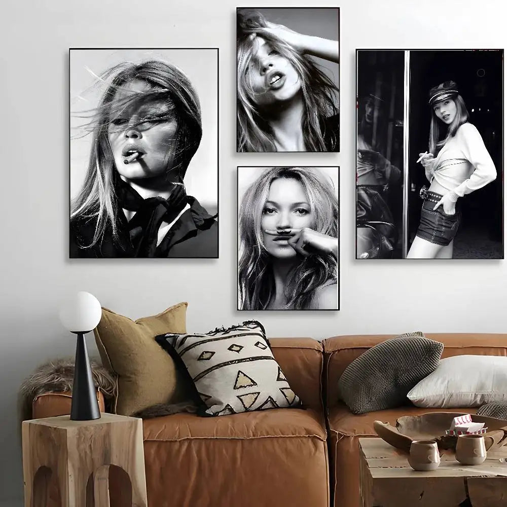 Monochrome Fashion Poster Prints