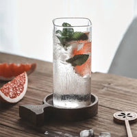 Square Cocktail Drinking Glass