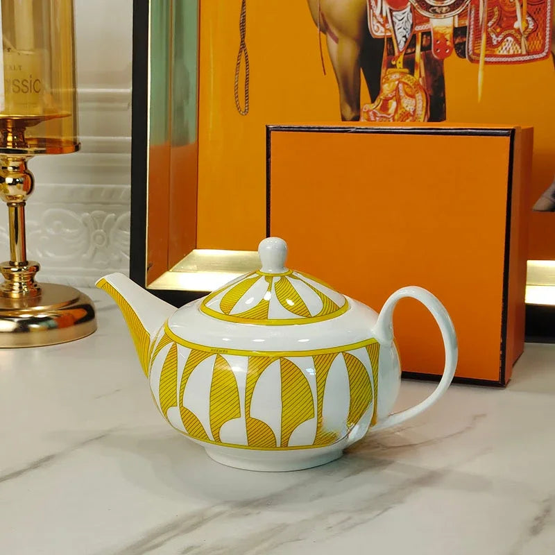 Geometric Bone China Tableware