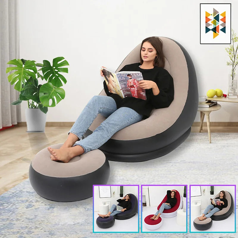 Foldable Inflatable Lounge Chair