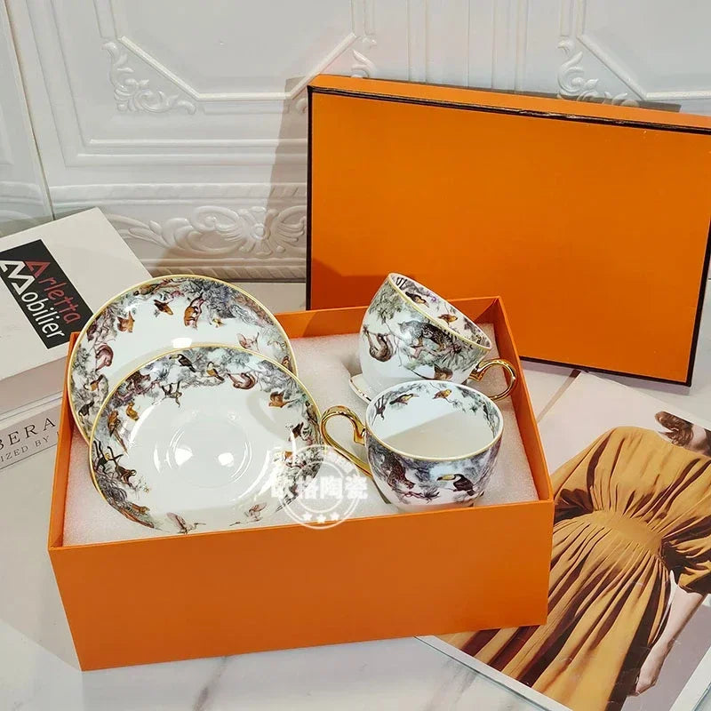 Jungle Ceramic Dinnerware Set