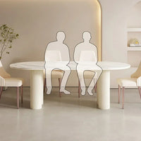 Oval Sintered Dining Set