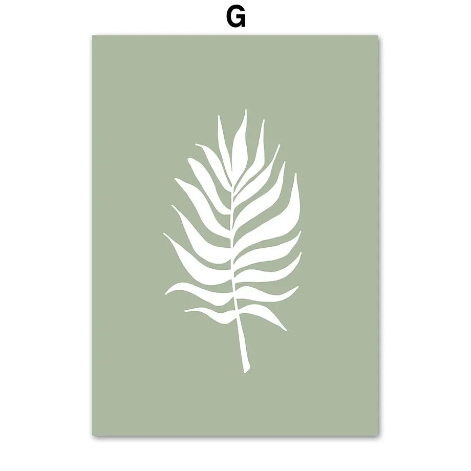 Sage Botanical Canvas Prints