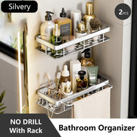Rustproof Suction Shower Rack